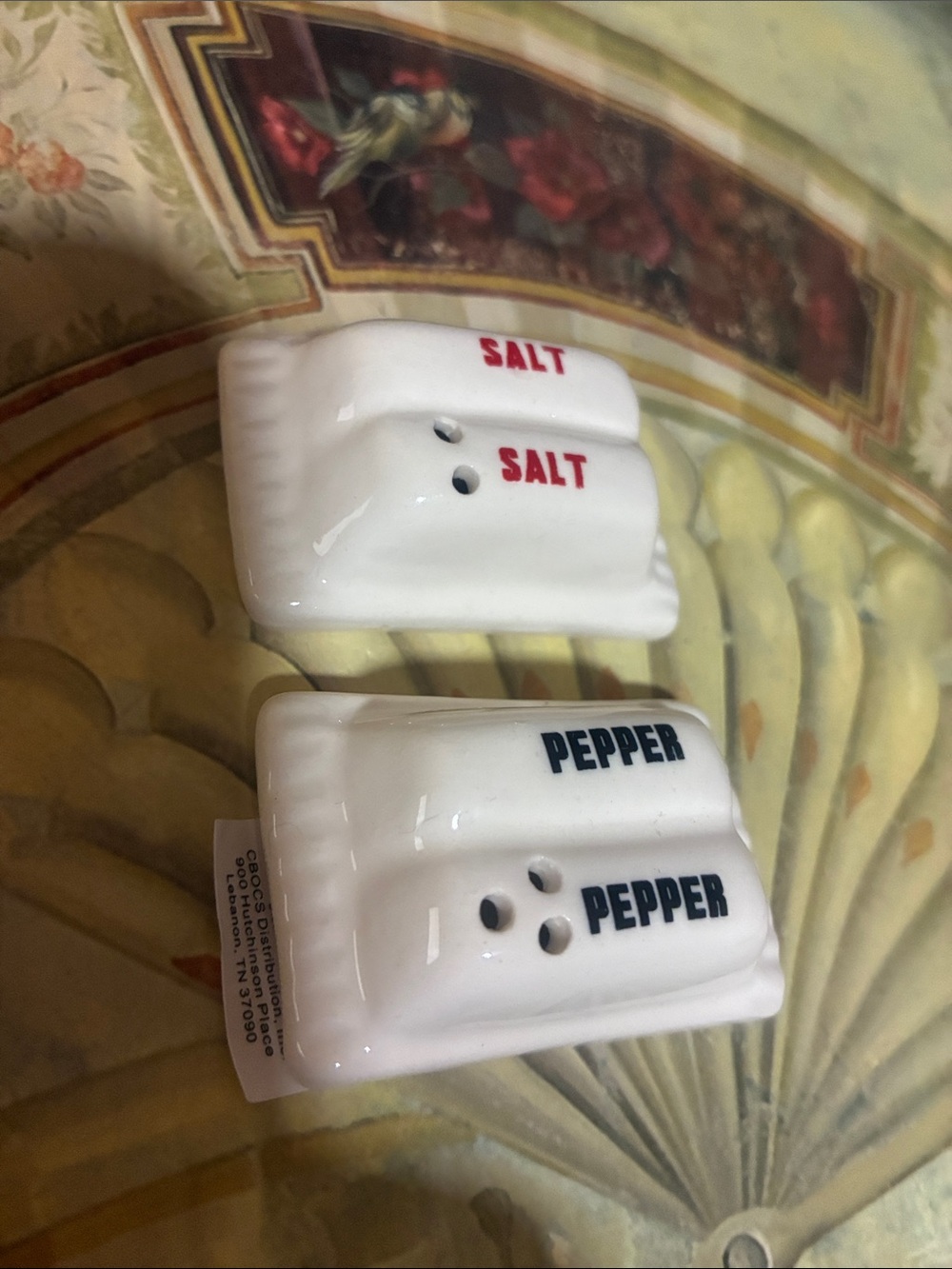 Classic White Salt and Pepper Shakers Set